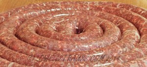 coil of venison honey garlic sausage 
