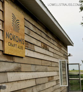 Nokomis Craft Ales sign and logo