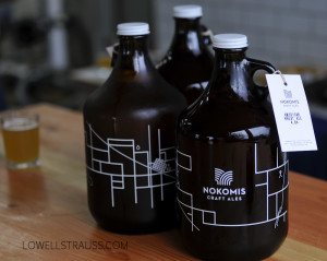 Nokomis Craft Ales Growlers