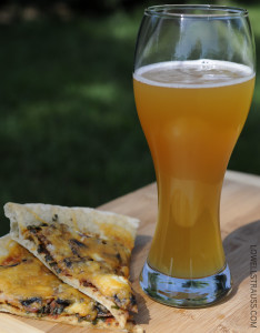 Nokomis Craft Ales - American Wheat Ale and Homemade Pizza