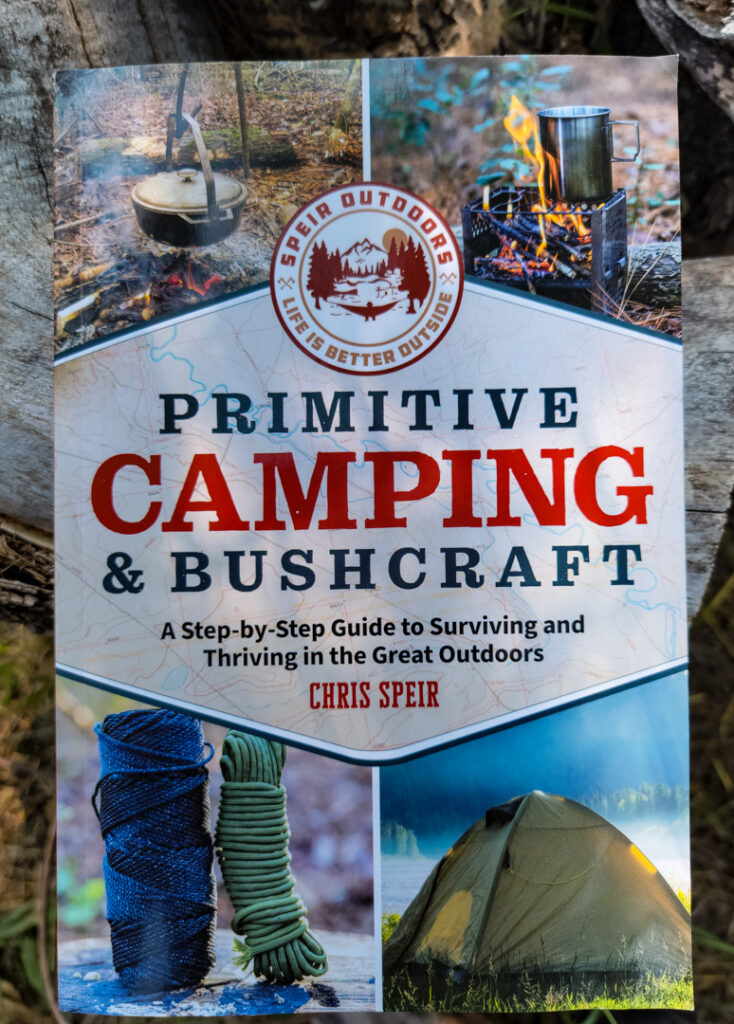 Book Cover - Primitive Camping & Bushcraft by Chris Speir 