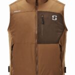 Striker Shield Float Vest in duckwood brown color